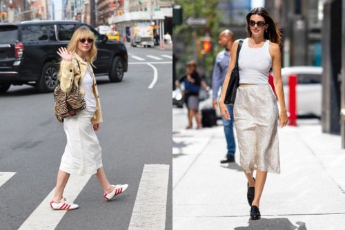 Gaya Musim Panas, Padu Padan Dress dengan Sneaker
