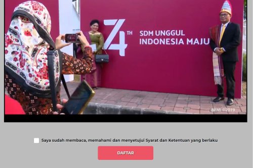 Link dan Cara War Tiket Upacara di Pandang Istana, Hari Ini Mulai 10.00 WIB
