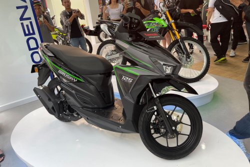 skutik, Brusky 125, Modenas Brusky 125, Murni Merek Modenas, Mengapa Brusky 125 Dijual Kawasaki?
