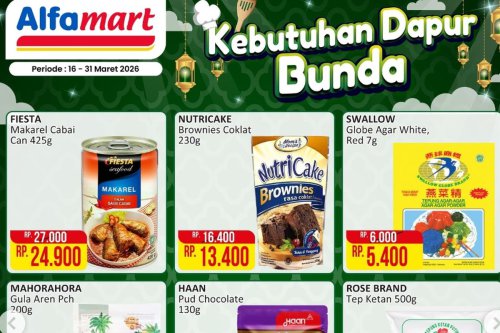 Promo Alfamart Hari Ini 26 Maret 2026, Beras Anak Raja Dapat Potongan Harga