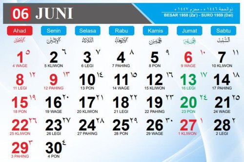 Top 27+ Juni Libur Apa? Siap-siap Long Weekend Akhir Pekan Ini