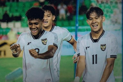 Timnas U17 Indonesia Vs Uzbekistan 1-0: Gol Apik Dimas Adi Buat Garuda Unggul di Babak I