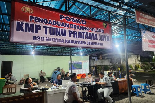 Objek Diduga Bangkai KMP Tunu Pratama Jaya Ditemukan di Dasar Laut Selat Bali