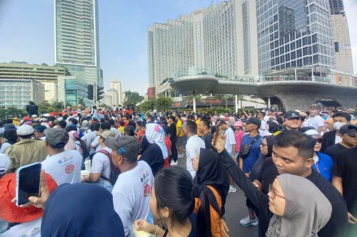 CFD Rasuna Said, Transjakarta, LRT Jabodebek, CFD di Jalan Sudirman-Thamrin akan Mulai Lebih Pagi, Jam Berapa?