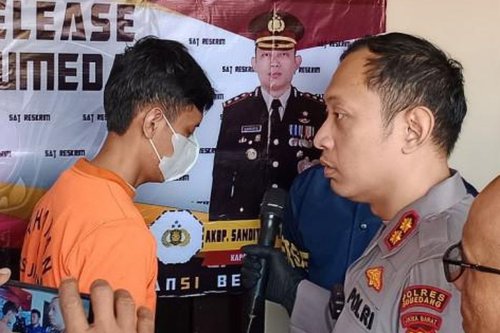 Tampang Pria Bandung Pelaku Penipuan Belasan Mahasiswa di Jatinangor