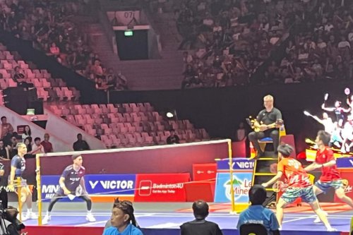Indonesia Open 2025, Fajar Alfian, Muhammad Rian Ardianto, Sabar Karyaman Gutama, Moh Reza Pahlevi, INDONESIA OPEN 2025, BWF World Tour 2025, Jadwal Wakil Merah Putih di Semifinal Indonesia Open 2025