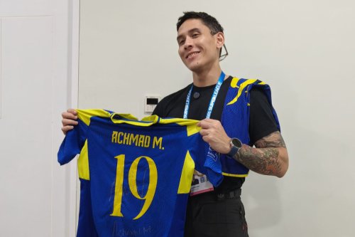 Arema FC, Ganindra Bimo, jersey, Super League 2025 2026, Membawa Misi Mulia, Garindra Bimo Tak Sembarang Koleksi Jersey Lokal