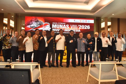PB WI, wushu, Wushu Indonesia, Airlangga Hartarto Kembali Terpilih Jadi Ketum PB WI, Siapkan Regenerasi dan Roadmap Menuju Olimpiade
