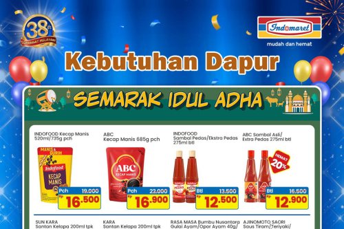 Promo Indomaret Hari Ini 23 Mei 2026, Tebus Heboh Bahan Dapur Mulai Rp 5.000-an