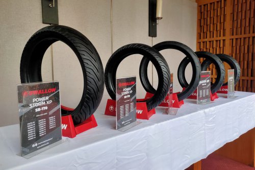IMOS, Ban baru, Ban Motor, swallow, IMOS 2025, Swallow Luncurkan Ban Motor Power Storm XP di IMOS 2025