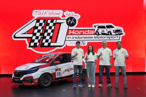 Honda Racing Indonesia, GIIAS 2025, Yessy Anastasia, Mandalika Festival of Speed, Merayakan 40 Tahun Honda Racing Indonesia di GIIAS 2025