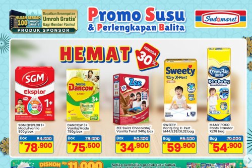Promo JSM Indomaret 15 Maret 2026, Diskon Hemat Kebutuhan Dapur hingga 45 Persen