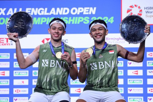 bulutangkis, Indonesia Open, Fajar/Rian, Sabar/Reza, Indonesia Open 2025, semifinal indonesia open 2025, 2 Ganda Putra ke Semifinal Indonesia Open 2025, Harapan Tersisa