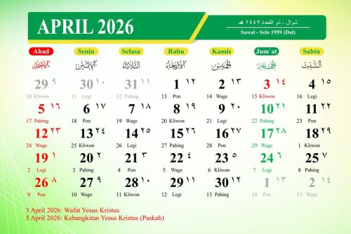 Masih Ada Libur Panjang Setelah Lebaran 2026, Catat Tanggalnya!