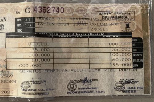 Kenali 5 Penyebab STNK Bisa Diblokir