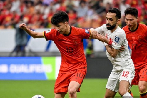 Piala Dunia 2026, Kualifikasi Piala Dunia 2026, China vs Bahrain, Wang Yudong, piala dunia 2026, hasil kualifikasi piala dunia 2026, hasil China vs Bahrain, Hasil China Vs Bahrain 1-0: Wang Yudong Cetak Gol Penalti, Tim Naga Tak Jadi Juru Kunci