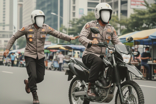Kronologi Polisi Curi Motor Polisi di Polresta Deli Serdang Saat Korban Pergi ke Masjid