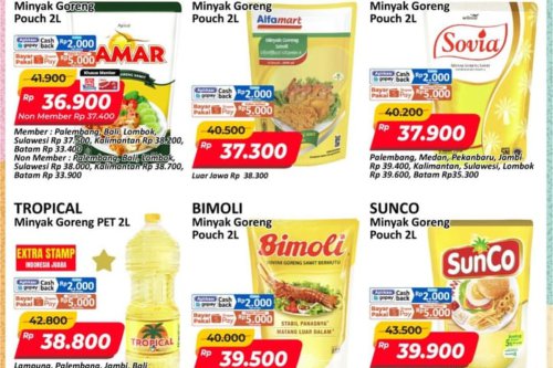 Promo Alfamart Hari Ini 23 Desember 2025, Minyak Goreng Banyak Potongan Harga