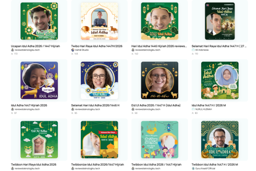 Top 50+ Link Twibbon Idul Adha 1447 H Keren, Bisa Langsung Dipasang di Foto Profil