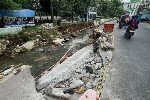 Jalan Pitara Depok Ditutup Sementara, Catat Rekayasa Lalu Lintas