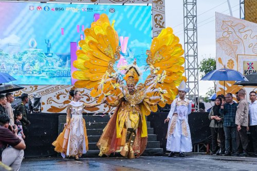 Gorontalo Karnaval Karawo, Rayakan Warisan Budaya Lewat Benang dan Sulaman