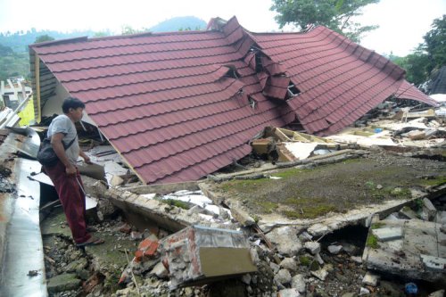 BERITA FOTO: Kerusakan akibat Tanah Bergerak di Tegal