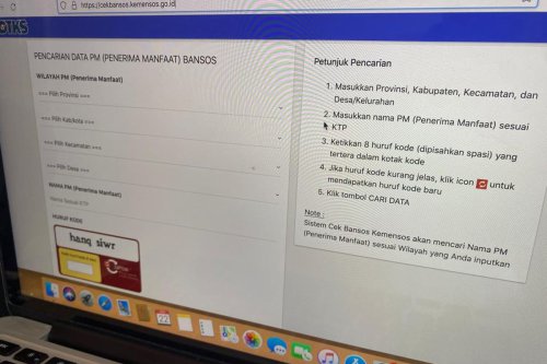 Link Cek Penerima Bansos PKH 2025 Tahap 3 dari Website Kemensos
