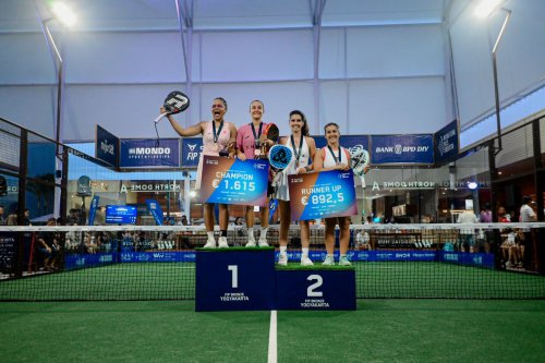 Novela Putria Cetak Sejarah di FIP Bronze Yogyakarta 2026, Didorong ke Premier Padel