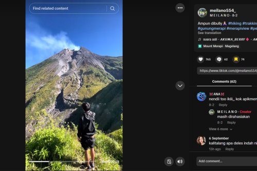 Spot Gunung Merapi yang Videonya Viral di Medsos Ini Ternyata&nbsp;Dilarang Didatangi