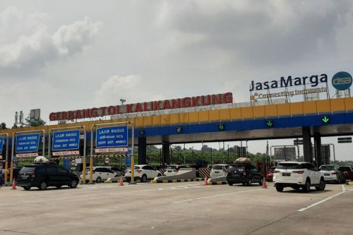 arus mudik, Jasa Marga, Mudik Lebaran, kepadatan lalu lintas, lalu lintas kendaraan, H-7 Lebaran, 600.000 Kendaraan Telah Tinggalkan Jabodetabek