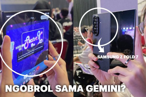 Android, Smartphone, Samsung, gemini, fitur AI, Gemini AI, Samsung Galaxy Z Fold 7, samsung z fold 7, Saat Gemini Live di Samsung Galaxy Z Fold 7 Jadi Penunjuk Arah ke Lokasi Konser