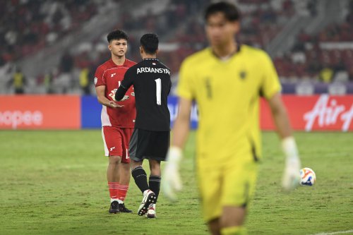 PSSI, Erick Thohir, Timnas U23 Indonesia, Hokky Caraka, Piala AFF U23 2025, ASEAN U23 Championship 2025, Pujian Erick Thohir bagi Mentalitas Kuat Hokky Caraka