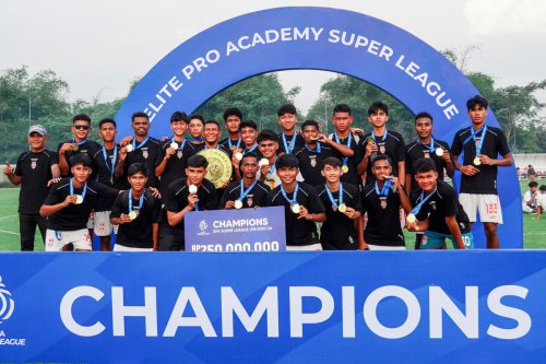 Malut United U18 Juara EPA Super League, Buah Kegigihan Tim Musafri