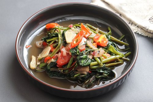 Resep Tumis Kangkung Tanpa Saus Tiram atau Tauco, Pakai Bumbu Sederhana