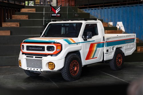 Toyota Rangga, modifikasi otomotif, Franggastein, Widodo ProRock Engineering, Transformasi Toyota Rangga Jadi Franggastein: Kreasi Modifikasi Solo
