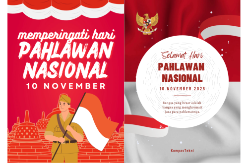 Top 25+ Link Poster Hari Pahlawan 10 November Tinggal Edit dan Pakai