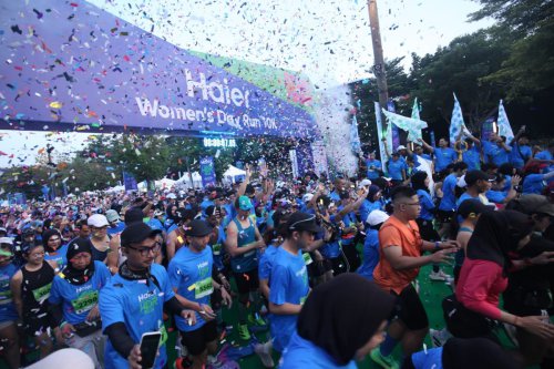 Ribuan Perempuan Pelari Ikuti Ajang Women&rsquo;s Day Run 10K 2026