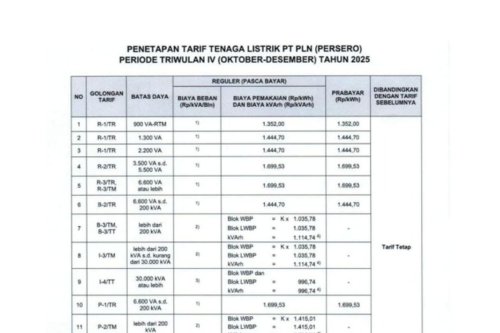 Tarif listrik keperluan rumah tangga:, Tarif listrik keperluan bisnis:, Tarif listrik keperluan pelayanan sosial:, Tarif listrik subsidi rumah tangga:, Tarif Listrik 8-14 Desember 2025 untuk Pelanggan Subsidi, Rumah Tangga, dan Bisnis