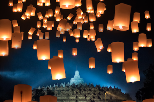 Ada Paket Festival Waisak Borobudur 2026 dari KAI Wisata, Harga Rp 1,8 Juta