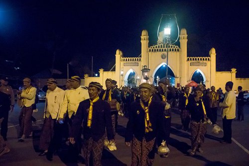 Rute Kirab Tumpeng Sewu Malam Selikuran Keraton Solo, dari Sitihinggil ke Sriwedari