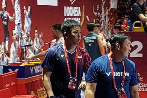 Hendra Setiawan, semifinal Indonesia Open, Indonesia Open 2025, Herry IP, herry ip, Sabar/Reza, Semifinal Indonesia Open, Indonesia Open 2025: Biasa Main di Istora, Hendra Lebih Tegang Jadi Pelatih