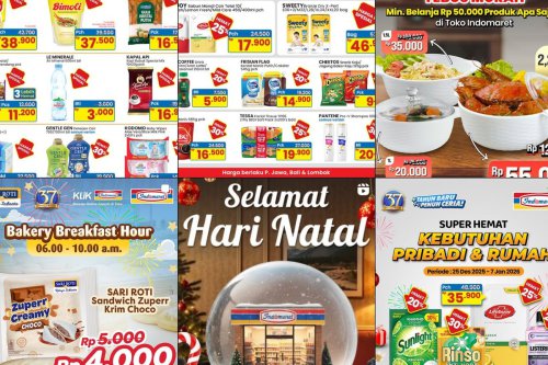 Promo Indomaret Hari Ini 25 Desember 2025, Produk Skincare Bertabur Diskon