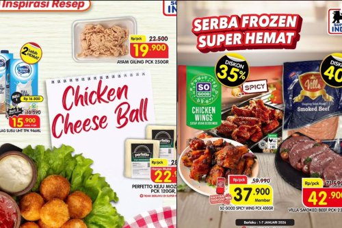 Promo Superindo Hari Ini 4 Januari 2026, Rinso Anti Noda 1,5 Kg Hanya Rp 27.900