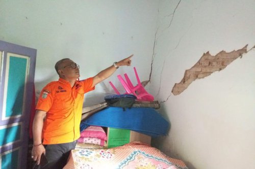 Imbas Gempa Pacitan: Dua Rumah di Malang Rusak, Tembok Retak hingga Jebol