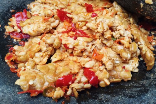 Sri Mulyani Ternyata Suka Makan Tempe Geprek, Ini Resepnya
