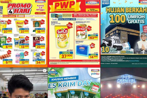 Promo Indomaret Hari Ini 25 Januari 2026, Bisa Tebus Murah Sunco 2 LIter