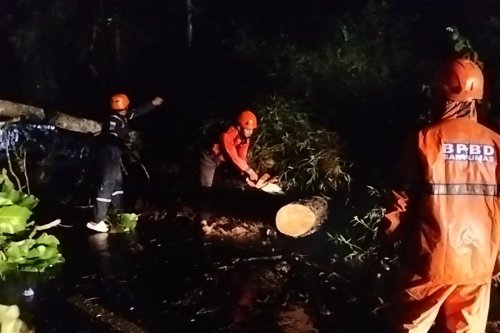 Banyumas Diterjang Banjir dan Longsor, Ada 12 Titik Bencana, Jalan dan Jembatan Banyak Tertutup