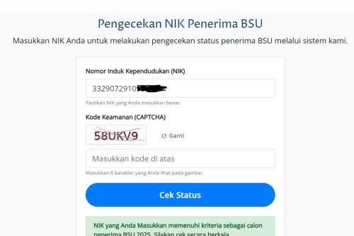 Cara Cek BSU Tahap 2 2025 di Kemnaker dan JMO, Mudah Cukup Pakai KTP