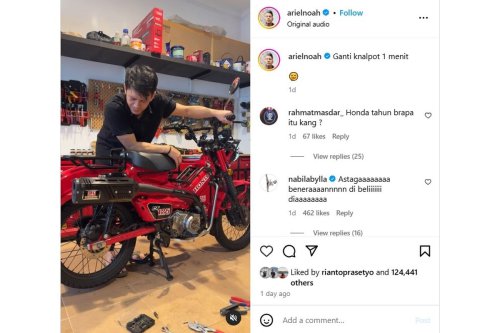 Ariel Noah, knalpot, Honda CT125, Yoshimura, Knalpot, Ariel NOAH, modifikasi, Ariel Noah Ganti Knalpot Honda CT125, Harganya Rp 19 Jutaan