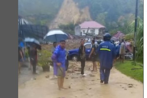 Banjir dan Longsor Melanda 2 Desa di Tapanuli Utara, 60 Rumah Terendam